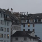 white and black concrete building