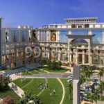 a large building with a clock tower on top of it