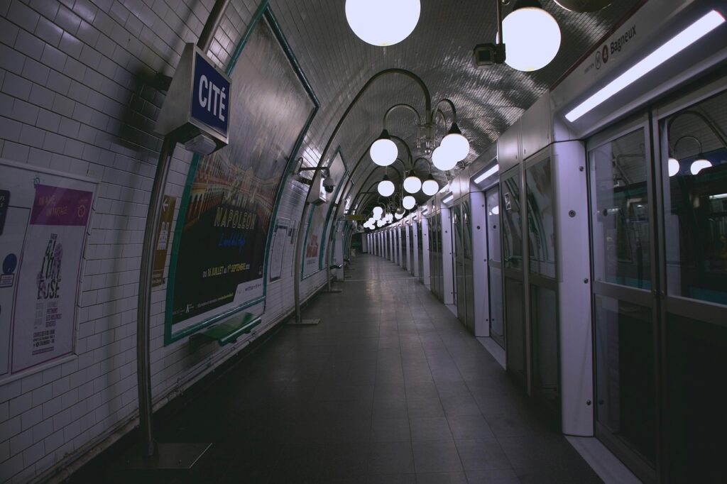 subway, metro, tunnel, lights, urban, city, paris, france, subway, metro, paris, paris, paris, paris, paris